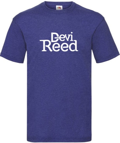 T-shirt Devi Reed (Homme) - Bleu