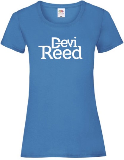 T-shirt Devi Reed (Femme) - Bleu